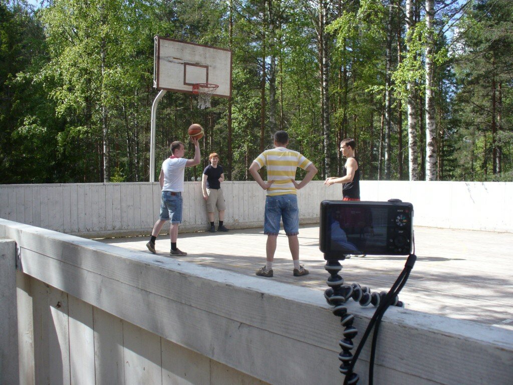 Инфотусовка, баскетбол, лето 2012.