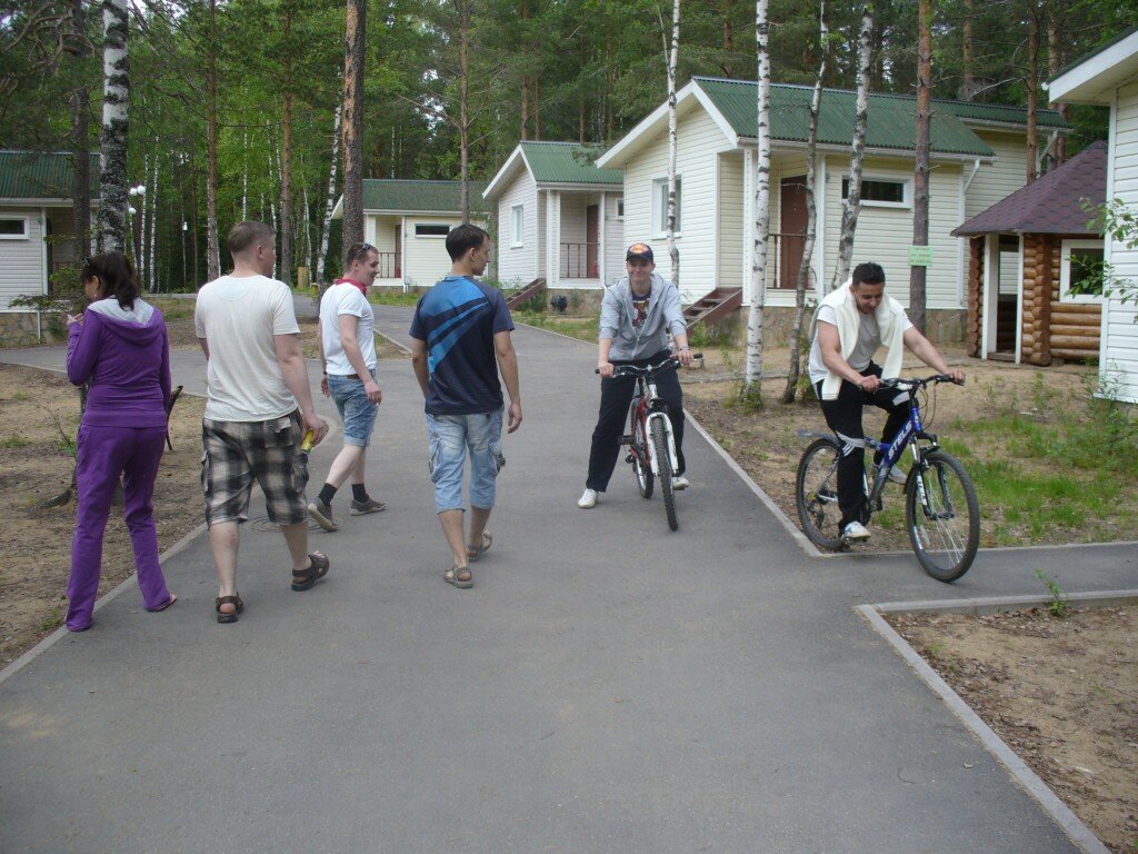 Инфотусовка, велопрогулки, лето 2012.
