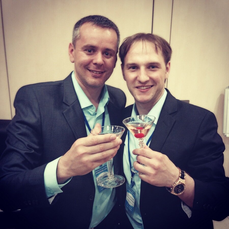 Александр Новиков и Владислав Челпаченко - конференция ПИТЕРИНФОБИЗ 2014